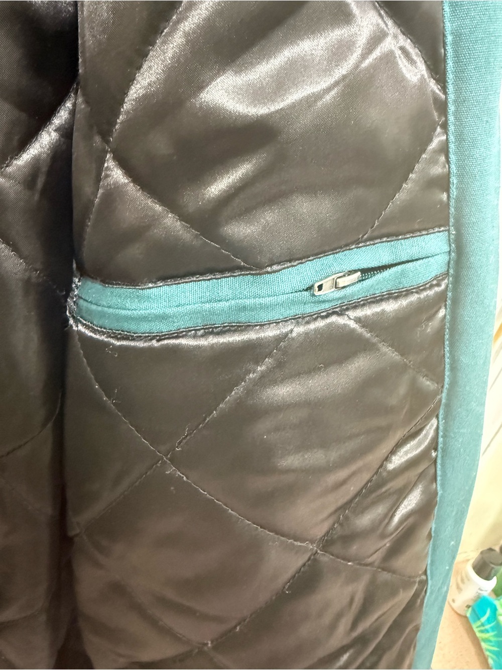 Philadelphia Eagles Super Bowl Full-Snap Midnight Green Varsity Jacket, Size XL - Picture 7 of 9